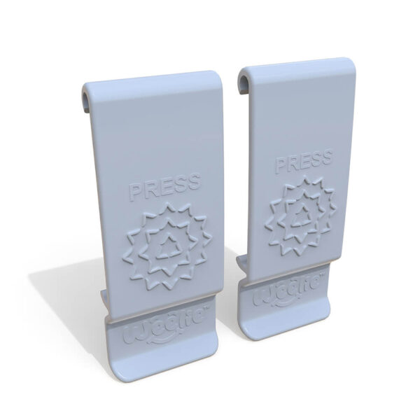 Lid Clips Cool Grey