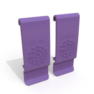 Lid Clips Purple Dark
